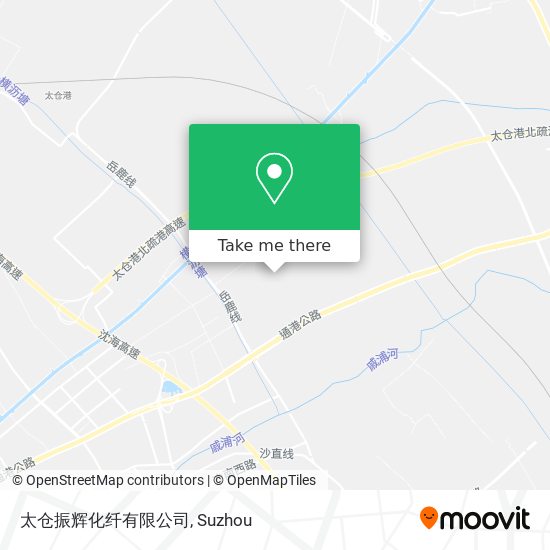太仓振辉化纤有限公司 map
