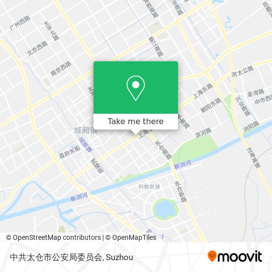 中共太仓市公安局委员会 map