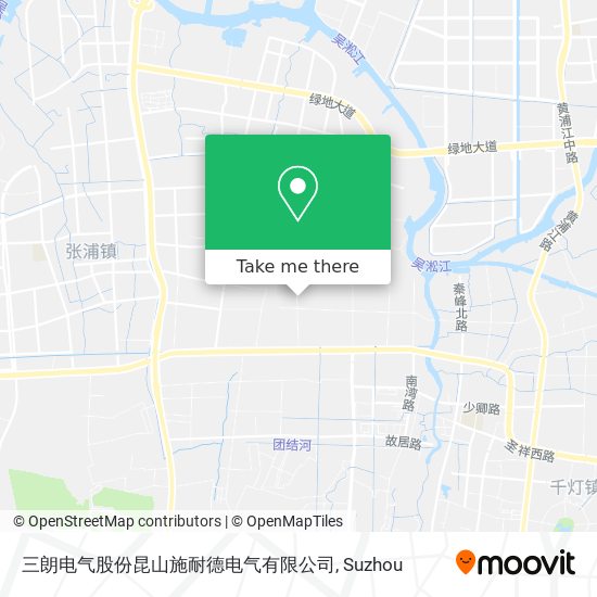 三朗电气股份昆山施耐德电气有限公司 map