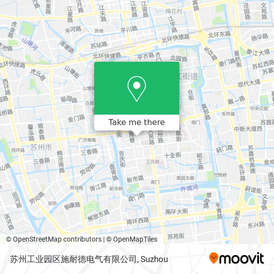 苏州工业园区施耐德电气有限公司 map