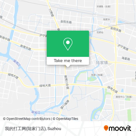 我的打工网(陆家门店) map