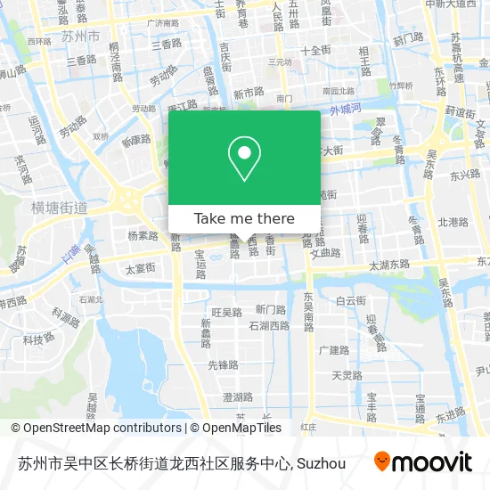 苏州市吴中区长桥街道龙西社区服务中心 map
