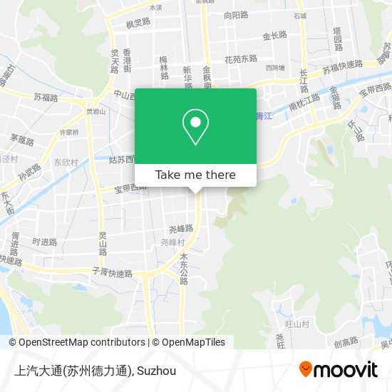 上汽大通(苏州德力通) map