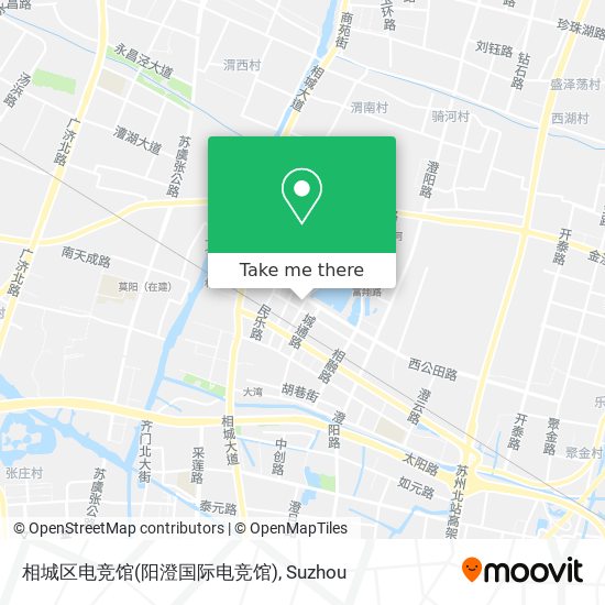 相城区电竞馆(阳澄国际电竞馆) map
