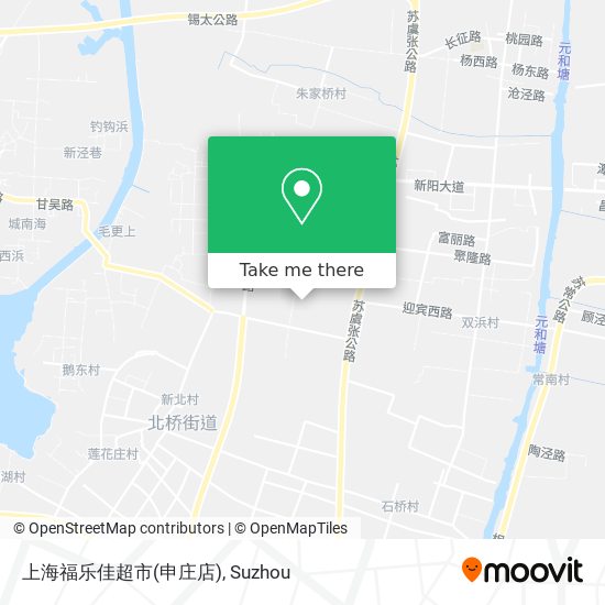 上海福乐佳超市(申庄店) map