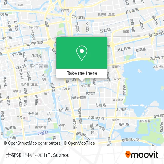 贵都邻里中心-东1门 map