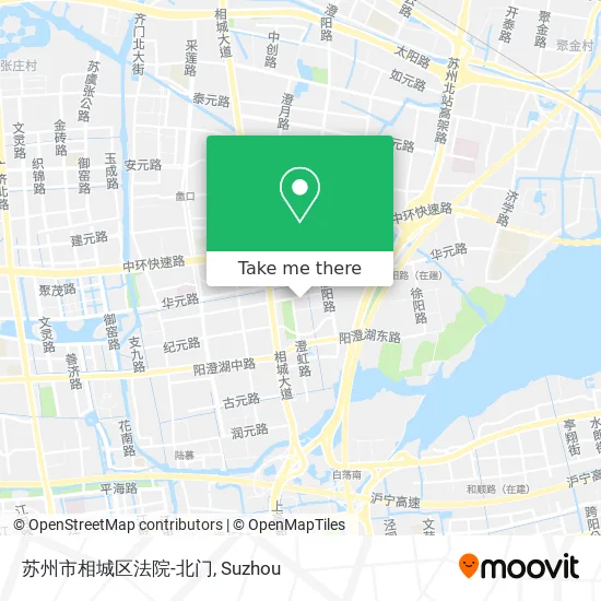 苏州市相城区法院-北门 map