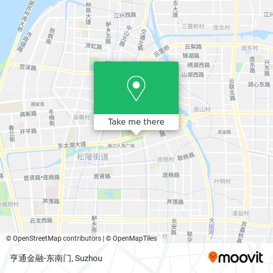 亨通金融-东南门 map
