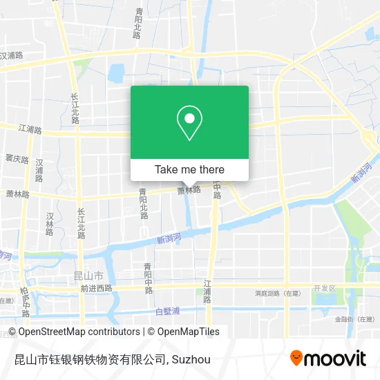 昆山市钰银钢铁物资有限公司 map