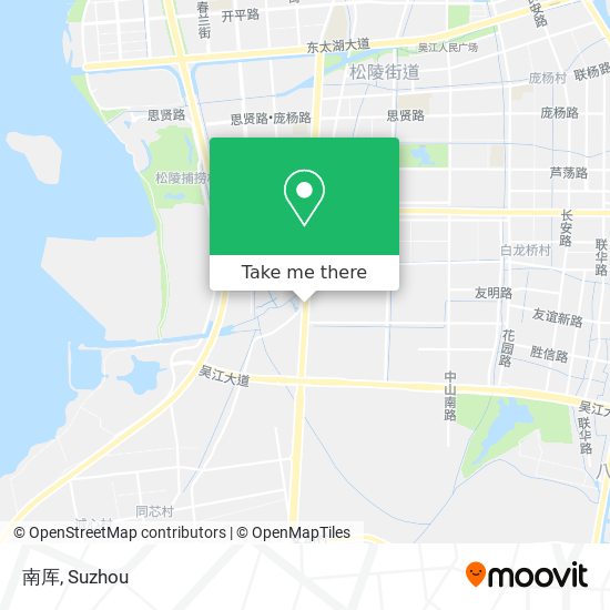 南厍 map