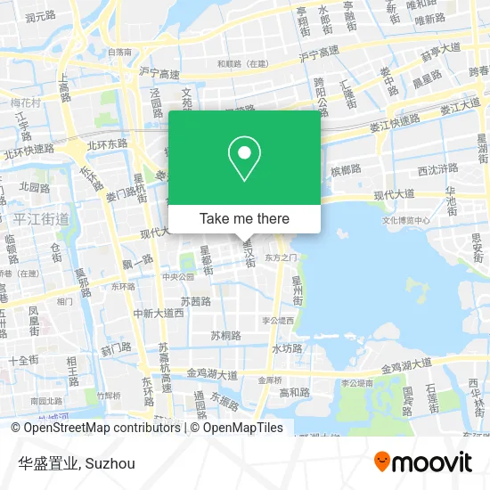 华盛置业 map
