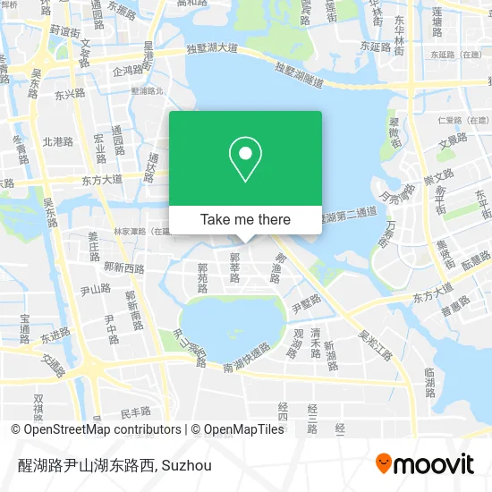 醒湖路尹山湖东路西 map
