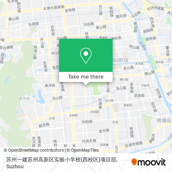 苏州一建苏州高新区实验小学校(西校区)项目部 map