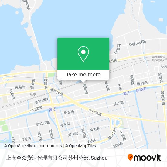 上海全众货运代理有限公司苏州分部 map
