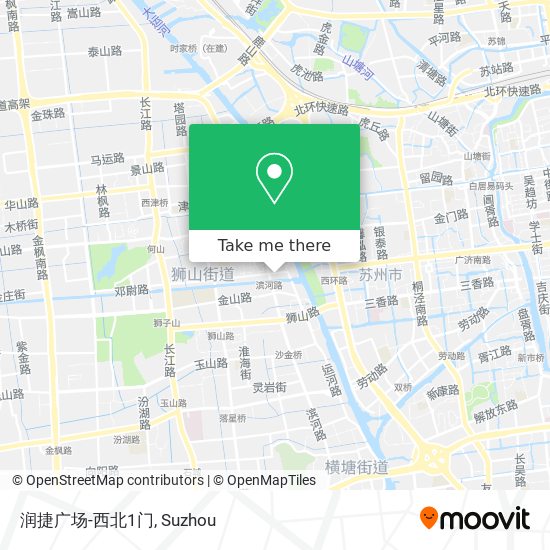 润捷广场-西北1门 map