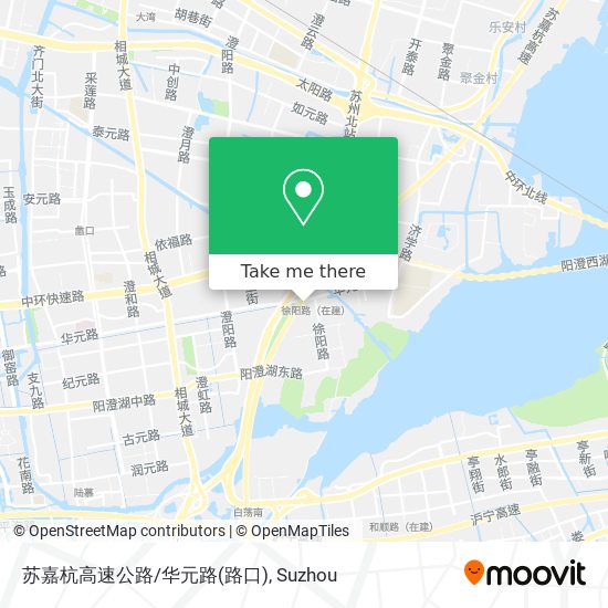 苏嘉杭高速公路/华元路(路口) map