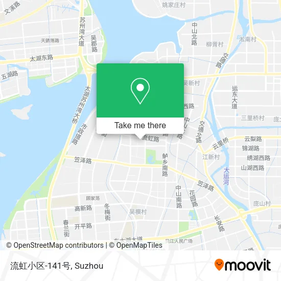 流虹小区-141号 map