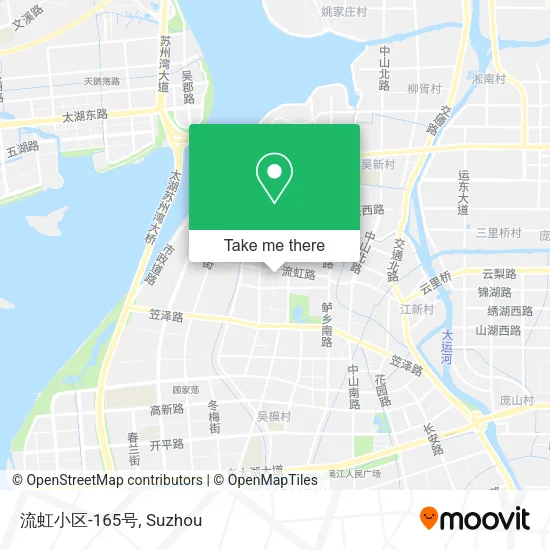 流虹小区-165号 map