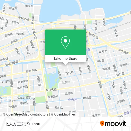 北大方正东 map
