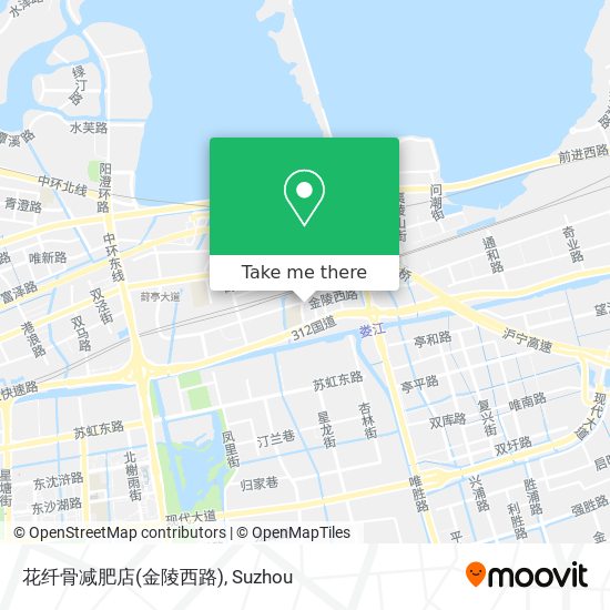 花纤骨减肥店(金陵西路) map