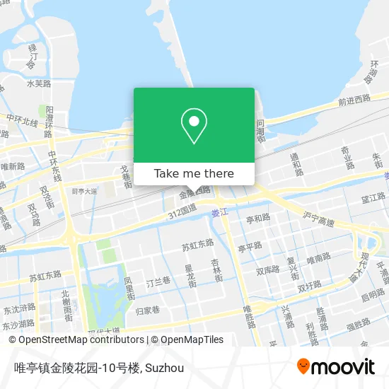 唯亭镇金陵花园-10号楼 map