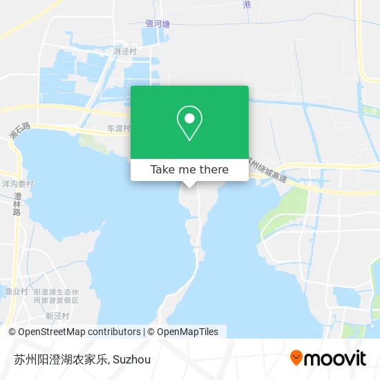 苏州阳澄湖农家乐 map