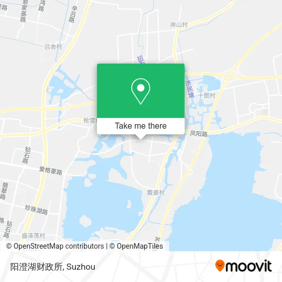 阳澄湖财政所 map