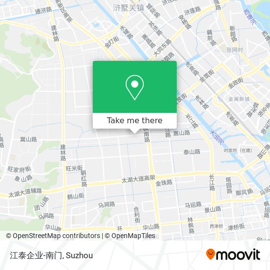 江泰企业-南门 map