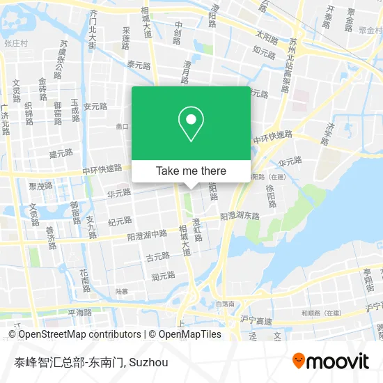 泰峰智汇总部-东南门 map