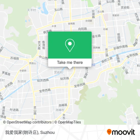 我爱我家(朗诗店) map