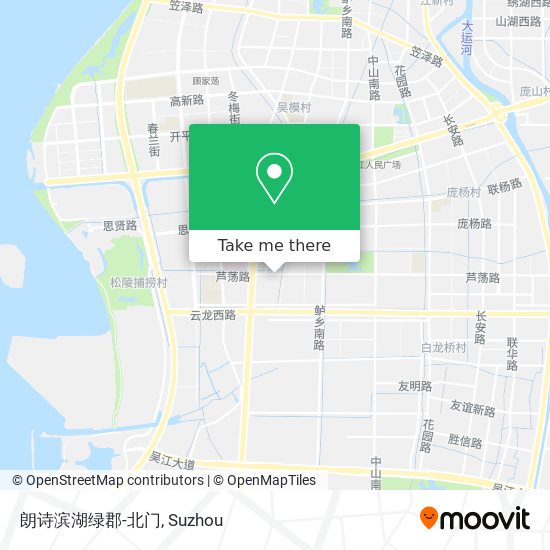 朗诗滨湖绿郡-北门 map