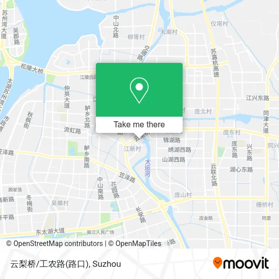 云梨桥/工农路(路口) map