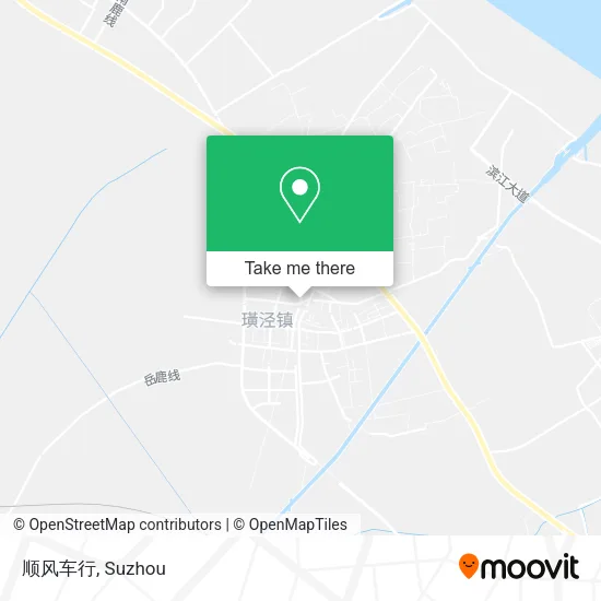 顺风车行 map