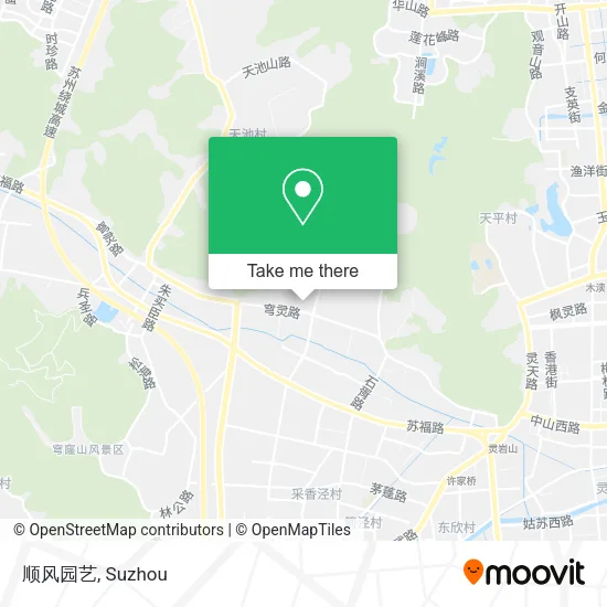 顺风园艺 map