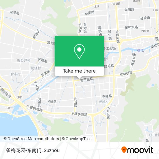 雀梅花园-东南门 map