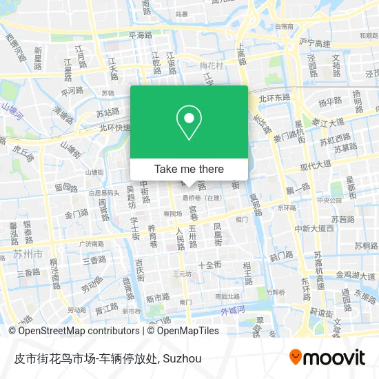皮市街花鸟市场-车辆停放处 map