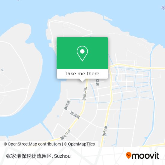张家港保税物流园区 map