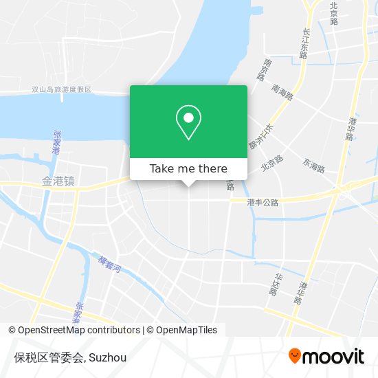 保税区管委会 map