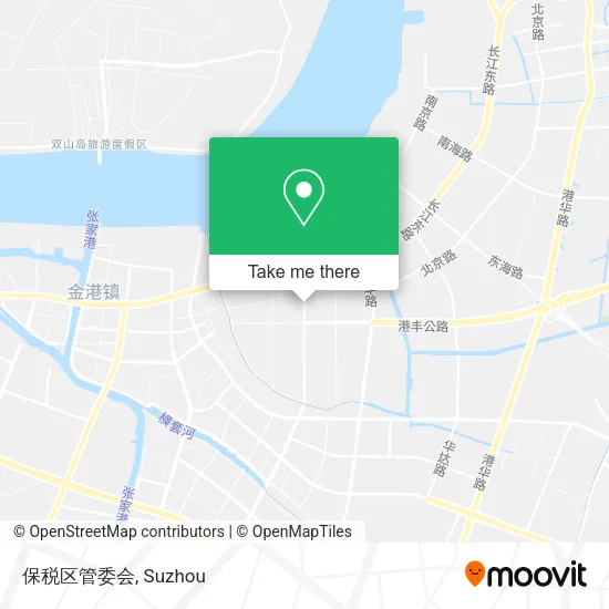 保税区管委会 map