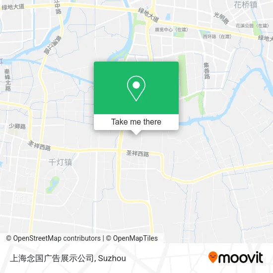 上海念国广告展示公司 map