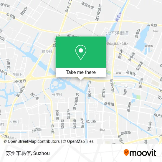 苏州车易佰 map