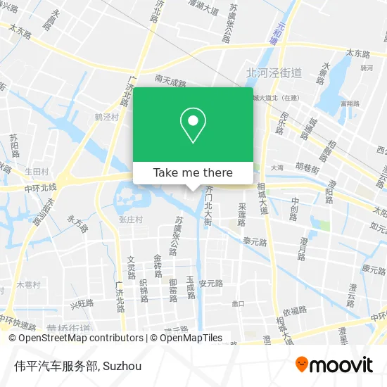 伟平汽车服务部 map