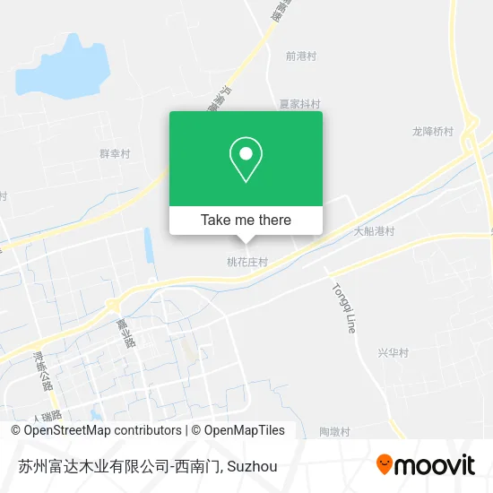 苏州富达木业有限公司-西南门 map
