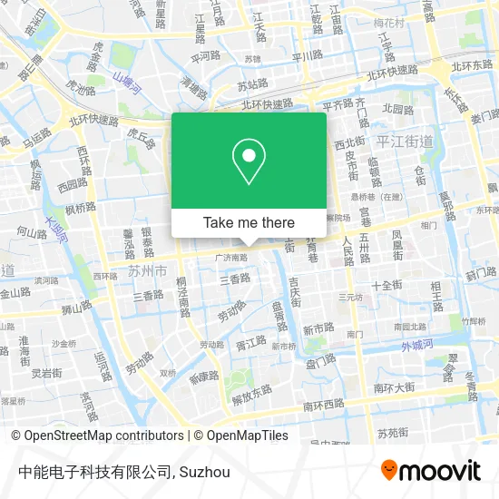 中能电子科技有限公司 map