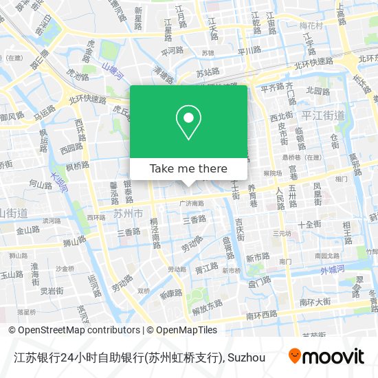 江苏银行24小时自助银行(苏州虹桥支行) map