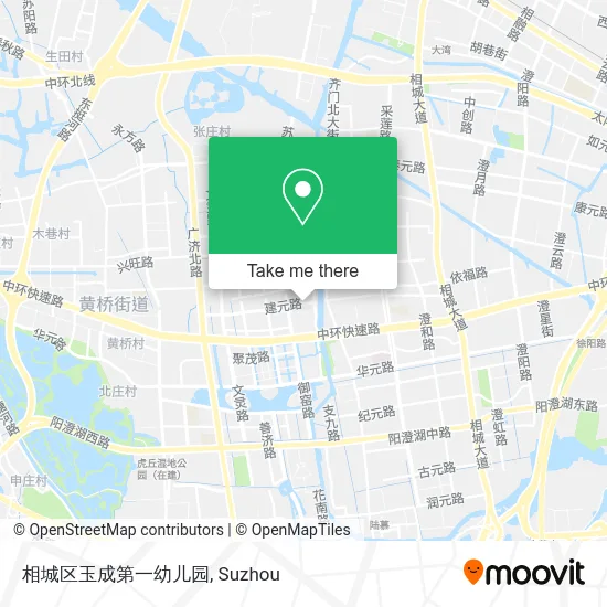 相城区玉成第一幼儿园 map
