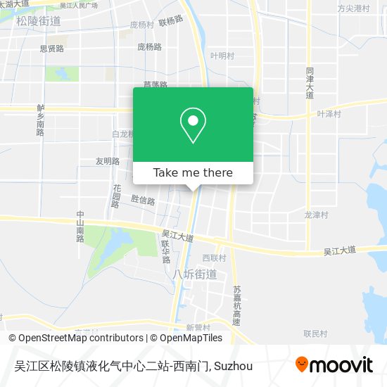 吴江区松陵镇液化气中心二站-西南门 map