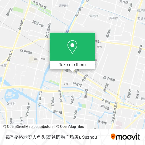 蜀香格格老实人鱼头(高铁圆融广场店) map