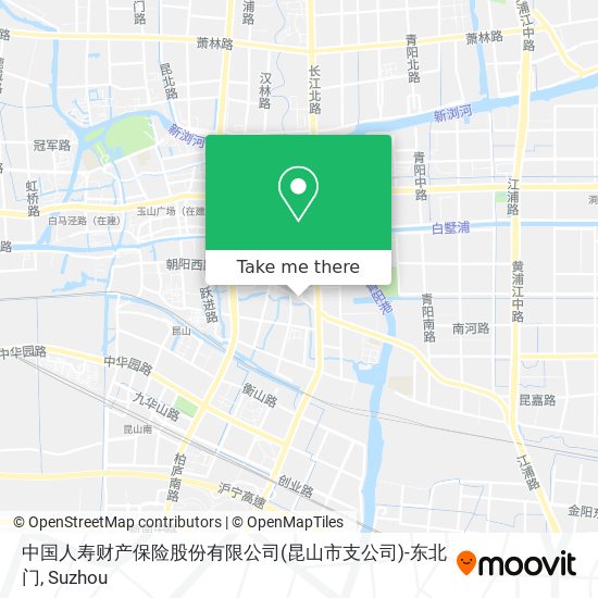 中国人寿财产保险股份有限公司(昆山市支公司)-东北门 map