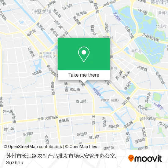 苏州市长江路农副产品批发市场保安管理办公室 map